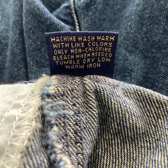 Charter Club Vintage Denim Shorts High Waisted Pleated Size 6 - Picture 6 of 6